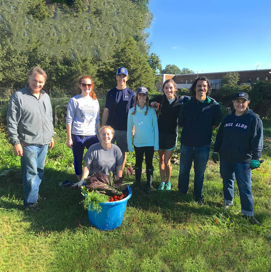 Red River team picking local produce