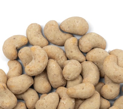 scattered Cashew Butter Coated Cashews